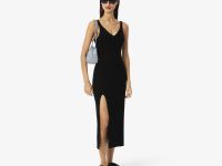 Длинное бесшовное платье Lacoste