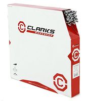 Тормозной трос для велосипеда Clark's с оцинковкой для MTB (серебристый 2000 мм 1 штука)