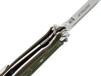 Складной нож Финка М сталь AUS8, рукоять G-10 хаки