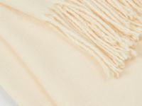 Шарф с бахромой, Бежевый