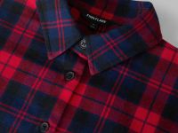 Рубашка оверсайз из хлопковой фланели