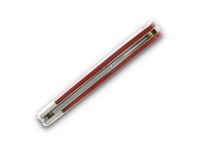 Складной нож Queen Cutlery Lockback, сталь 1095, рукоять кость, красный