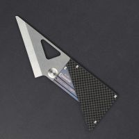 Складной нож Daggerr Cardknife сталь VG-10, рукоять Blue Ti/Carbon Fiber