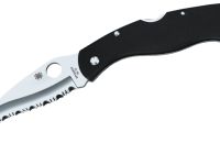 Складной нож серрейтор Spyderco Civilian, сталь VG-10, рукоять G10