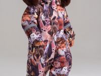 Комбинезон детский текстильный с полиуретановым покрытием для девочек