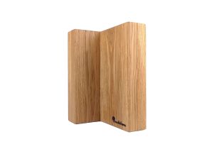 Подставка настольная магнитная для 8 ножей Woodinhome KS009SON, дуб