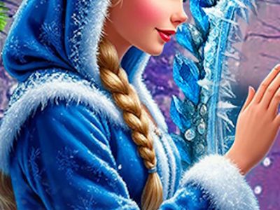 Снежная сказка «Снегурочка в Зазеркалье»