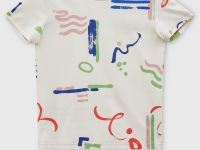 Футболка с абстрактным принтом