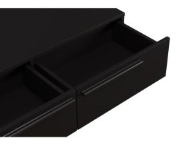 ТВ-тумба подвесная Кимбол 120x20 Черный