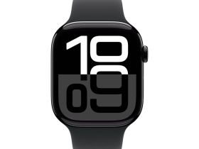 Смарт-часы Apple Watch Series 10 46mm Jet Black Aluminum Case with Black Sport Band (S/M)