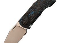 Нож-брелок CKF Keysha, сталь M398, рукоять титан/карбон