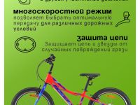 Детский велосипед Stels Pilot 250 Gent 20, год 2025, цвет Красный