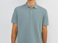Базовое поло из пике, Голубой