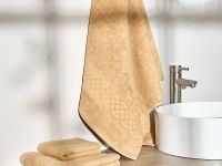 Полотенце махровое Costanza, горчица