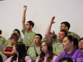 Юные якутяне встретились с космонавтом Олегом Кононенко