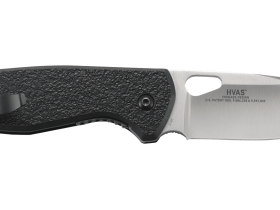 Складной нож CRKT HVAS, сталь 1.4116, рукоять термопластик GRN