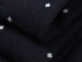 Колготки в горох, Синий