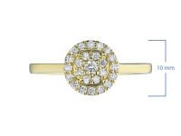 Кольцо из желтого золота э0312кц05160500_white