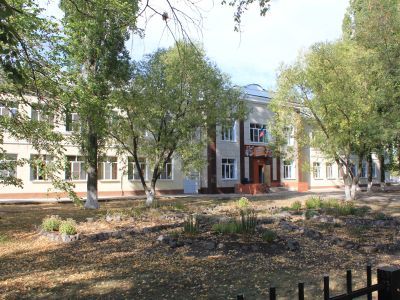 Здание, в котором размещался госпиталь