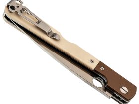 Складной нож Daggerr Corso, satin сталь VG-10, рукоять Cream White G10