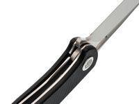 Складной нож Dr.Tech W3898GB, сталь D2, рукоять G10, черный