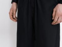 Брюки из тонкого поплина, Черный