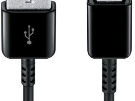 Кабель Samsung EP-DG930IBEGWW USB / USB-C 1,5 м Чёрный