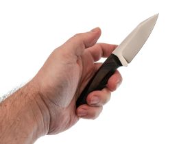 Нож Pocket Wolf Кело, сталь Elmax, рукоять G10, коричневый