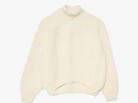 Женский шерстяной свитер Lacoste на молнии