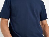 Футболка из хлопка свободного силуэта