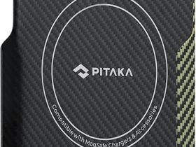 Клип-кейс Pitaka MagEZ4 для Apple iPhone 15 Plus Чёрный