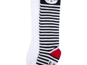 Гольфы трикотажные для девочек, 2 пары в комплекте