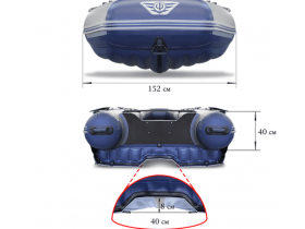 Лодка ПВХ ФЛАГМАН DK 390 Igla Jet