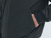 Утеплённый бомбер, Серый