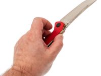 Нож Узбекский средний складной, сталь VG-10, рукоять G10 красный