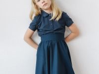 Футболка поло для девочки