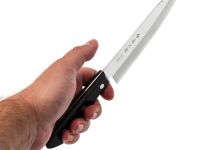 Набор из 3-х кухонных ножей Tojiro Western Knife TBS-300, сталь VG-10, рукоять дерево, черный