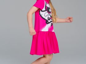 Платье трикотажное для девочек