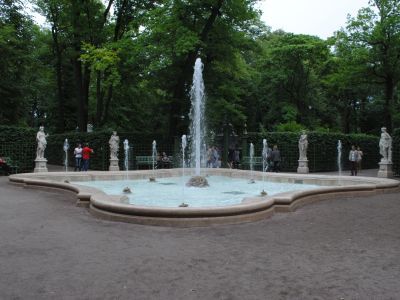 Фонтан Гербовый (фундаменты)