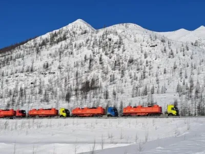 Завершен завоз топлива по автозимникам в районы Якутии