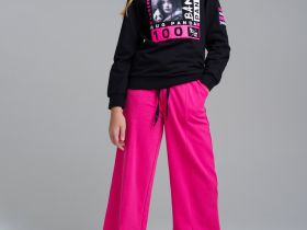 Брюки трикотажные для девочек