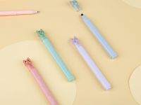 Набор текстовыделителей MESHU "Paw pastel", 4 цв., пастельные цвета, 1-4 мм, блистер с европодвесом