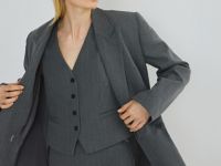 Классический жилет, Серый