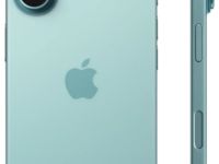 Смартфон Apple iPhone 16 128 ГБ Teal (Nano+eSIM)