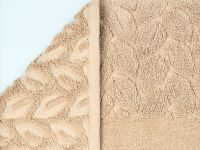 Полотенце махровое Luana, бежевое