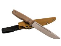 Нож Тактик, сталь AUS10co, рукоять G-10 песочный