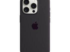 Чехол-накладка Silicone Case Series для Apple iPhone 15 Pro (черный)