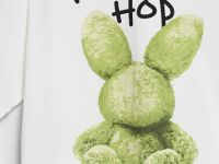 Футболка с принтом для девочек, Белый