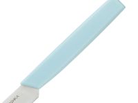 Нож кухонный для овощей Okroshka Salad 8 см, сталь 5cr15mov, рукоять пластик, голубой