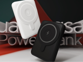 Портативное зарядное устройство VLP Dual Magsafe Qi 10 000 мАч Чёрное